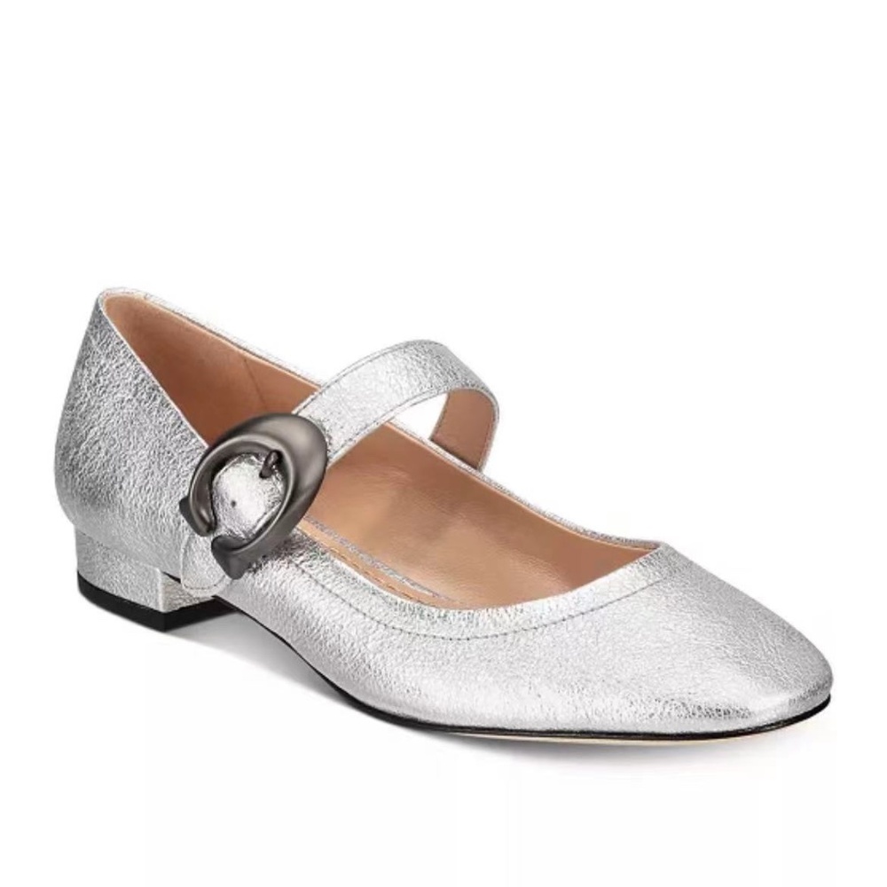 Coach Lexi Mary Jane Signature Flats